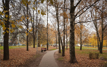 Im Herbst des Parks ... / ***