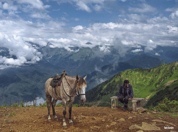 somewhere in the mountains / ***