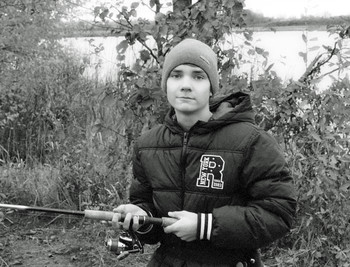 The first fishing / ***