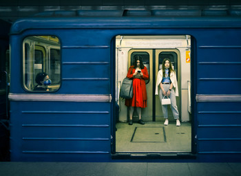 In der U-Bahn / ***