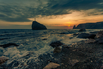 Abend auf Fiolente / ***