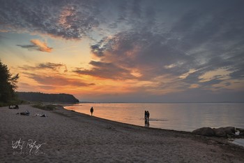  / Sonnenuntergang an der Ostsee.