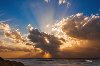 Sunset on the Mediterranean Sea / ***