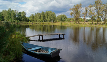 At the pond / ***