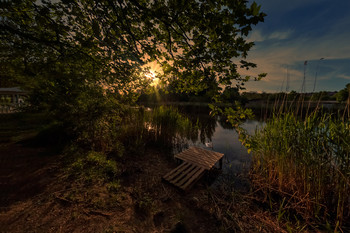 Abend auf dem See / ***