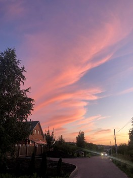 Burning sunset / ***