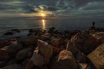 At sunset / ***