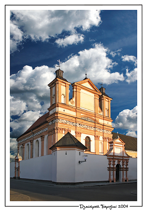 Гродна: касьцёл Дабравешчаньня найсьвяцейшай дзевы Марыi кляштара брыгiтак