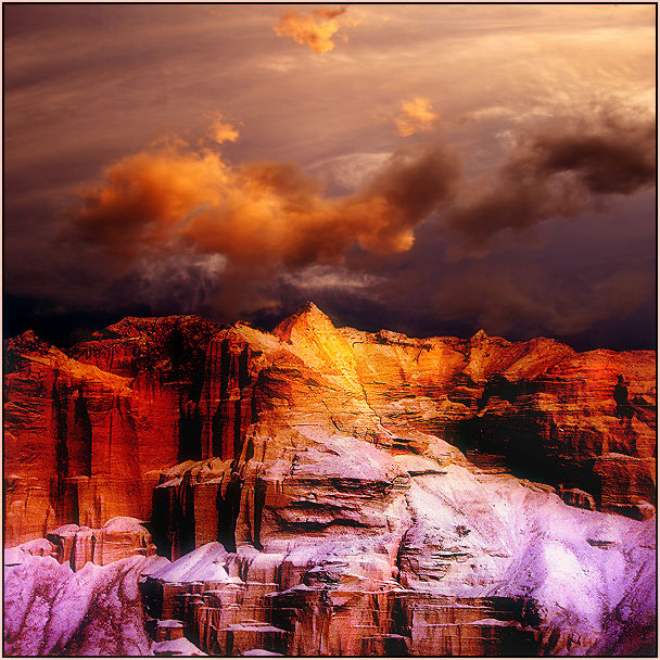 Огненный закат