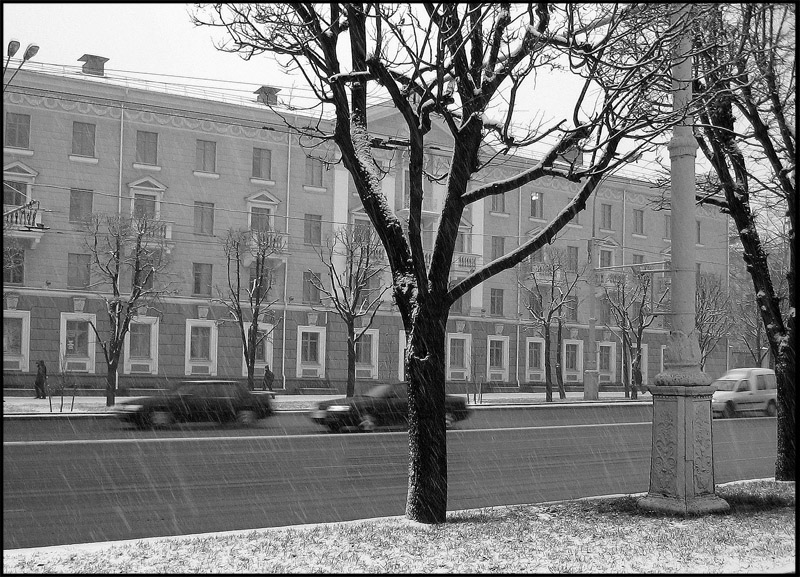 зимняя дорога