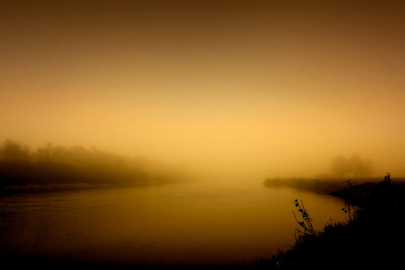 Уходящая в туман...