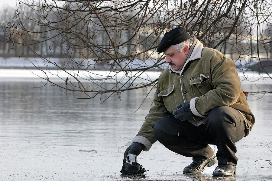 Константин Мельник в действии