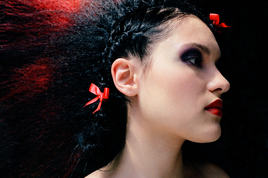 Красные бантики