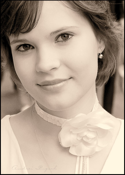 Про незнакомку с цветком.