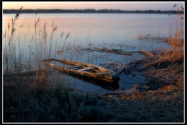 На рассвете