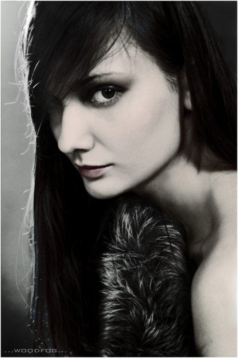 ...замёрзший лиловый...