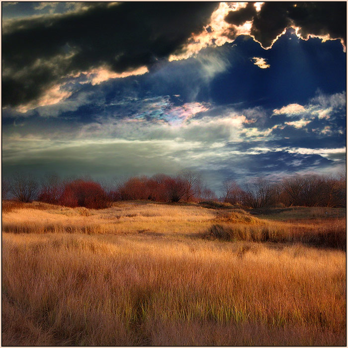 Радужные облака