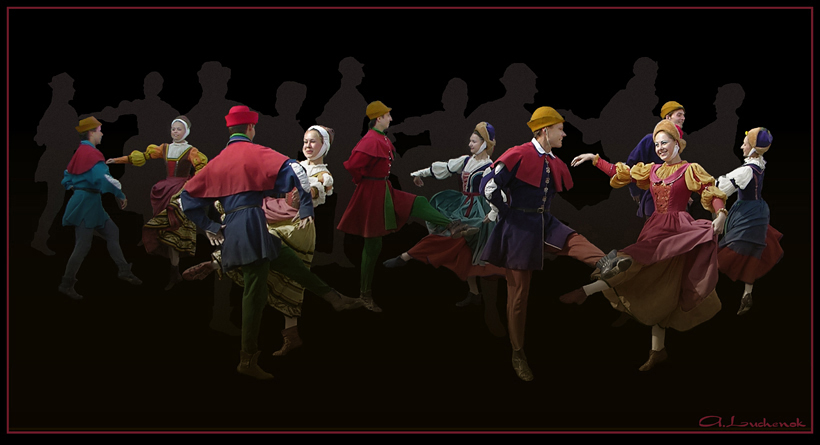Средневековый танец. Лакировка прошлого.