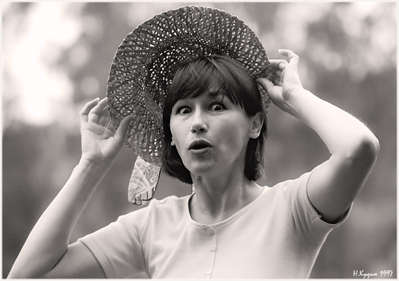 Соломенная шляпка