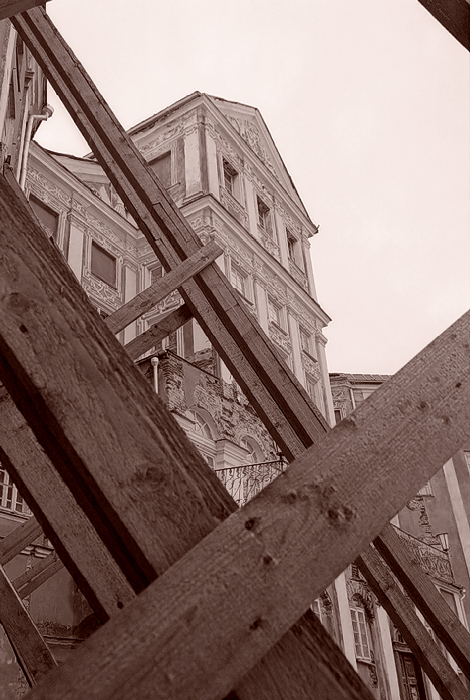 Несвиж. Замок. Не лучшие времена...