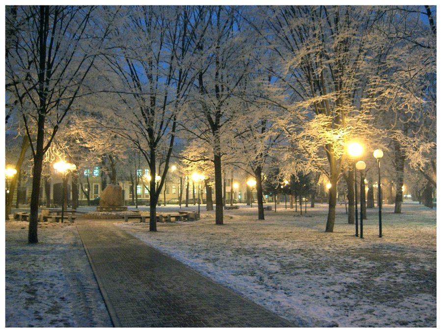 Утро. День только начинается.