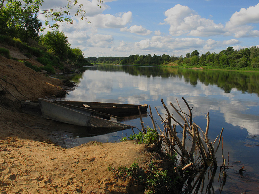 Этюд про затопленные лодки