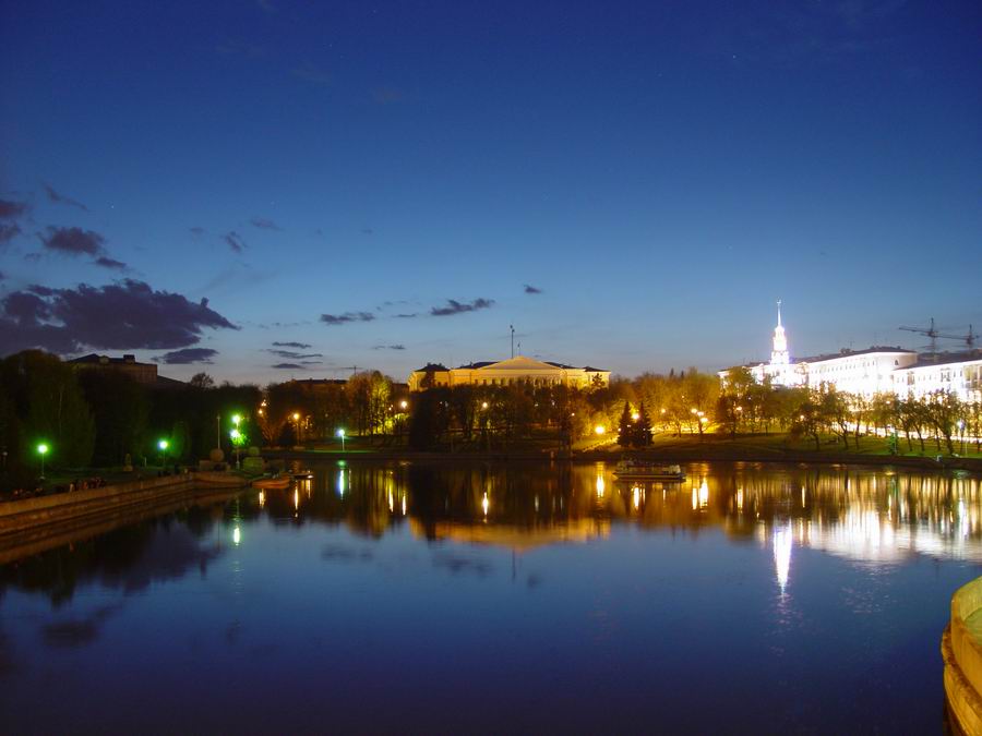 свислочь. закат