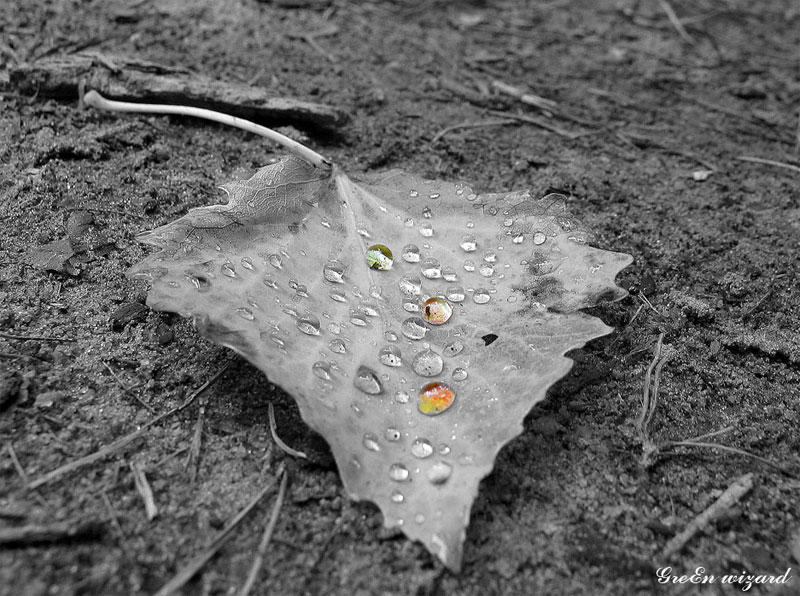 О капельках...