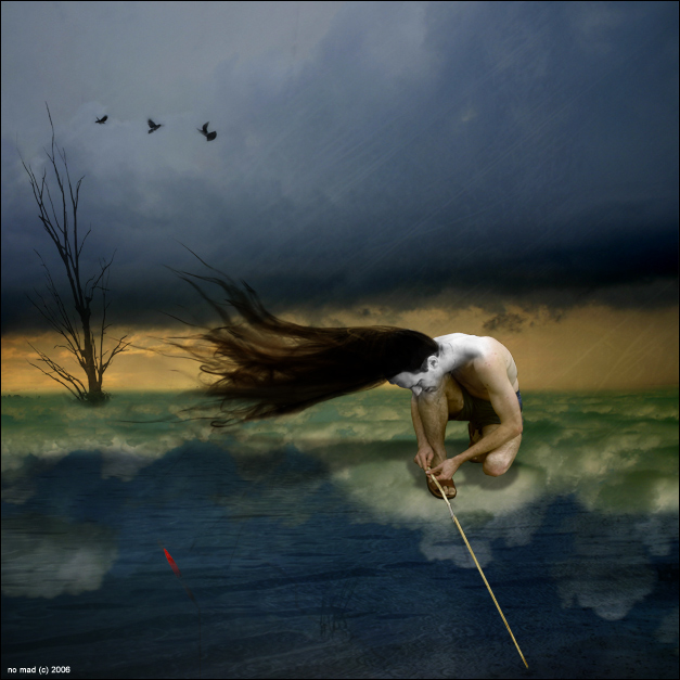 небесный рыболов (х)