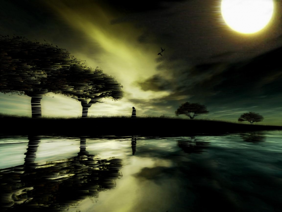 LAST WALK AT MOON NIGHT