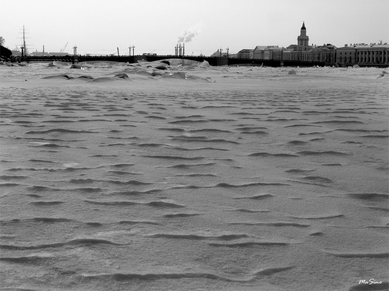 Снежная пустыня...