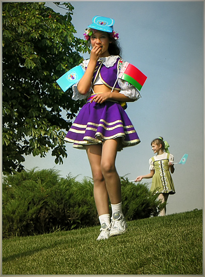 За синих или красно-зеленых?