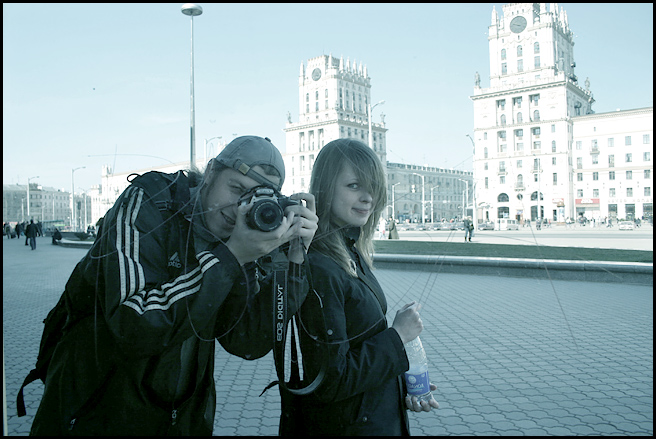 Автопортрет с Настей