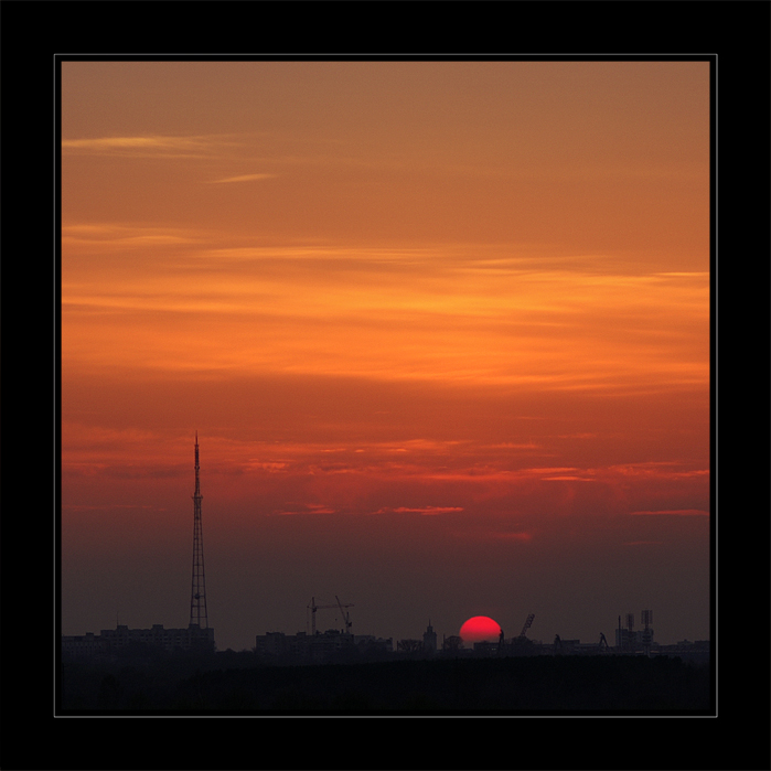 сонный город над Сожем