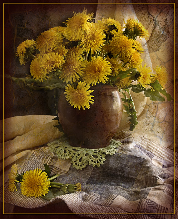 Одуваны в крынке