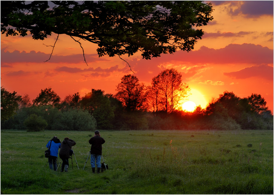Фотографируя закат