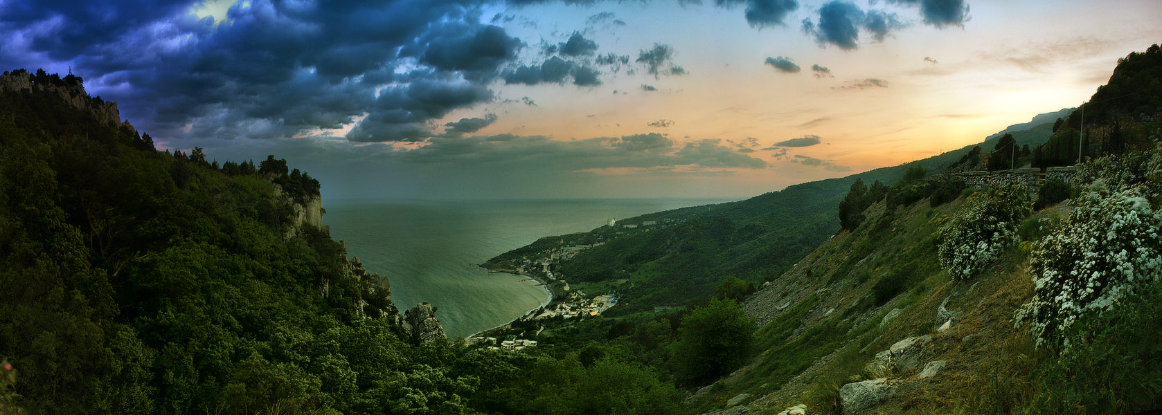 Крым, после заката