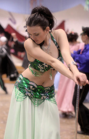 Выступление на балу