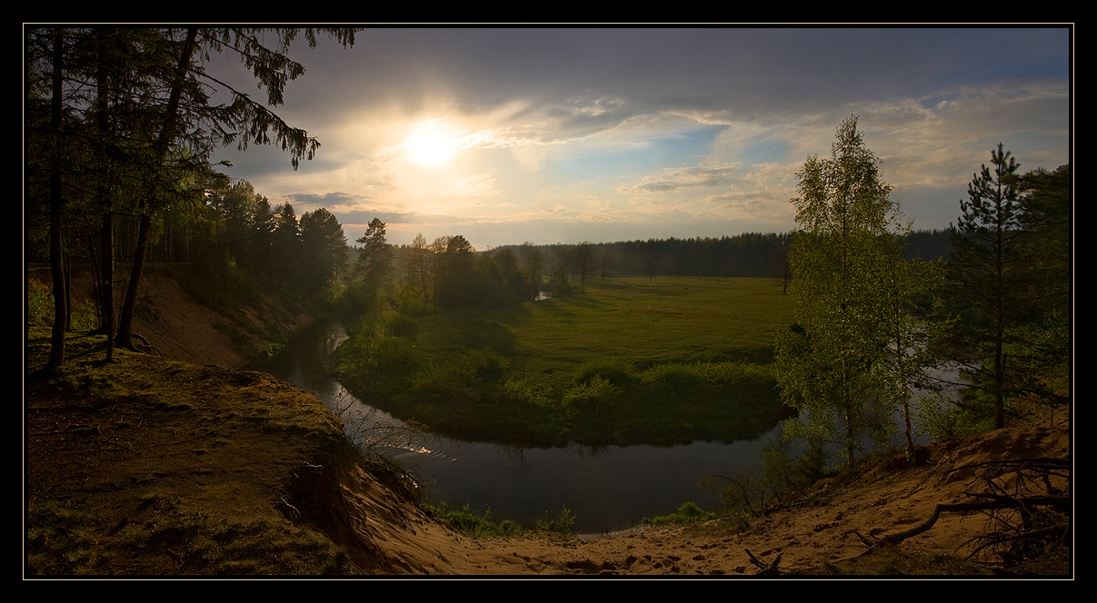 Вечер после грозы....