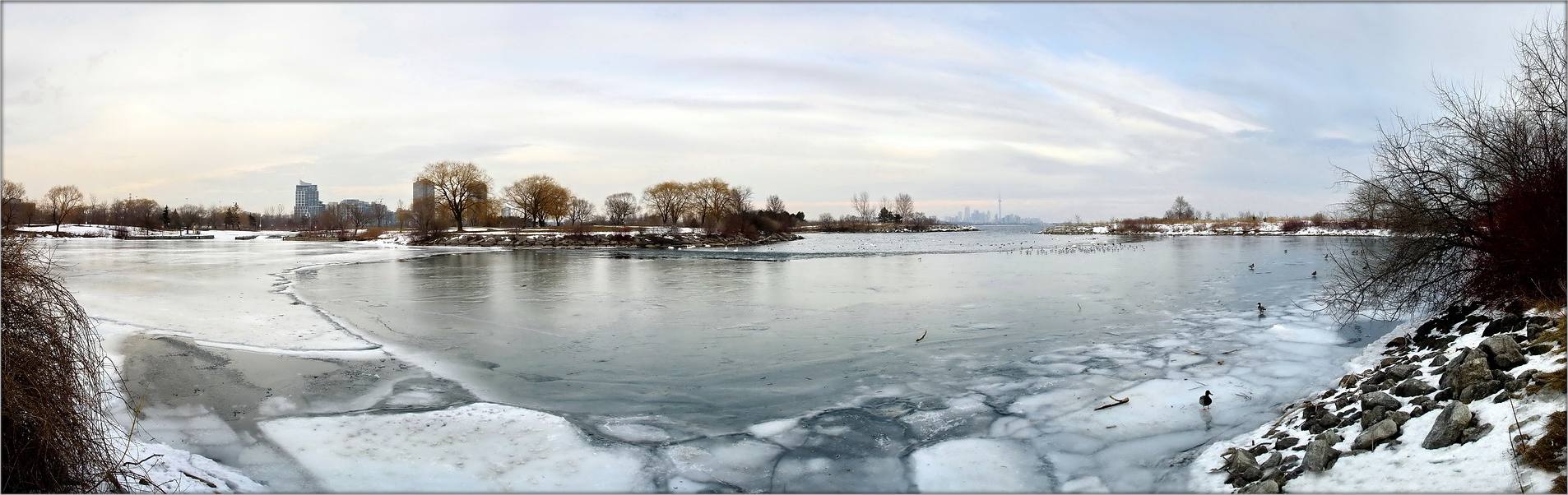 недзе на ўскраіне мегаполіса