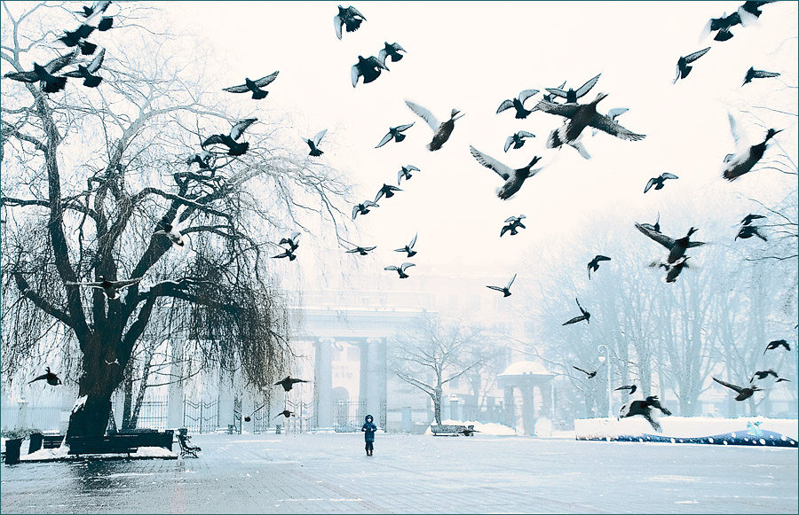 Детство. Улетает...