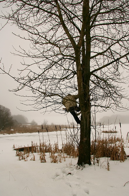 Съёмка перед съёмом