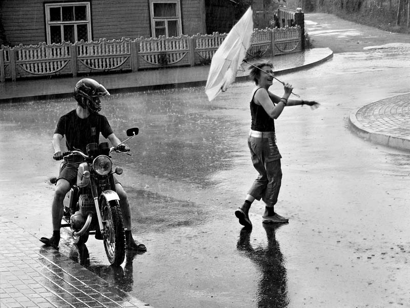 летний дождь