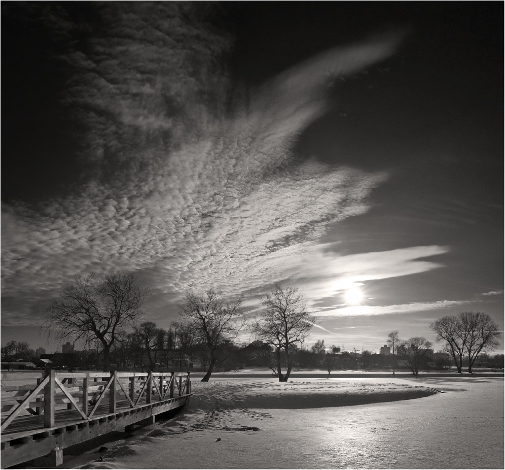 Облака, словно птицы...