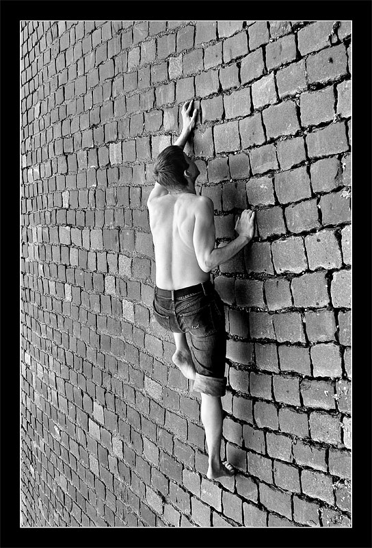 чИлавек-паук на работе :)