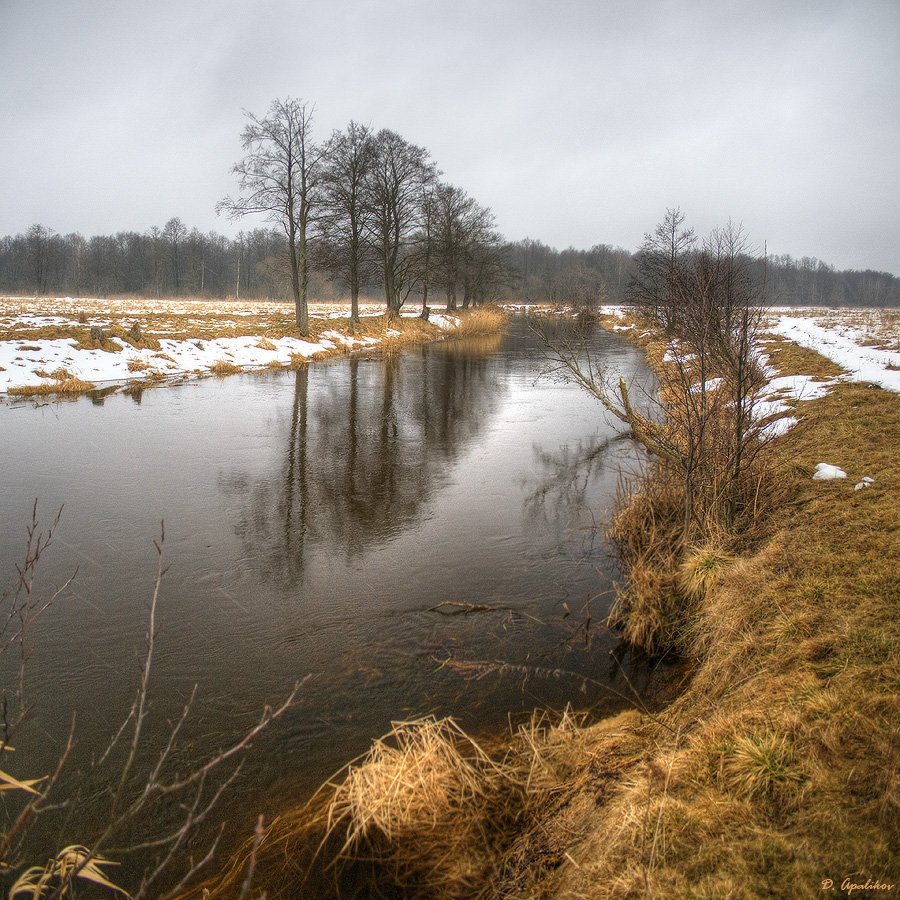 Накрапывал дождь..