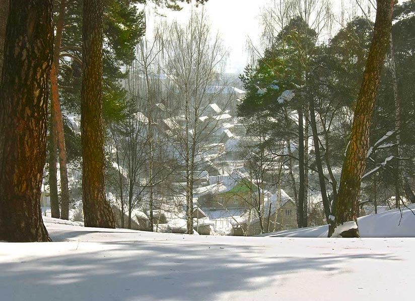 Март на Юрьевой горке