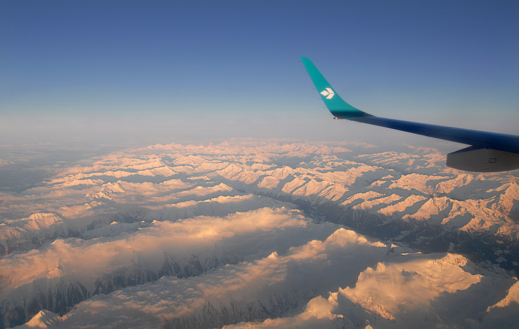 Альпы - под крылом