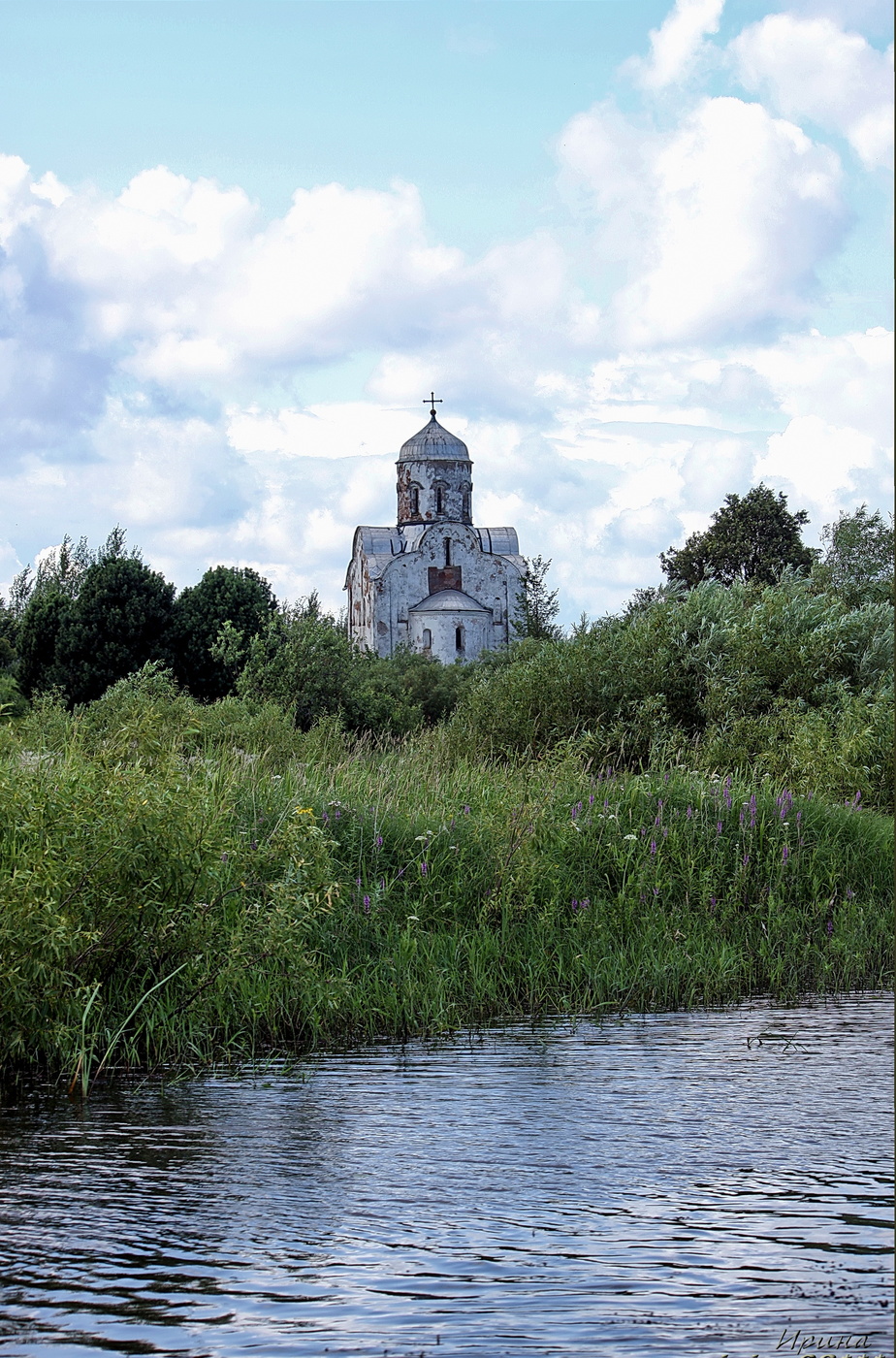 устье Мсты. Церковь Николая Чудотворца.