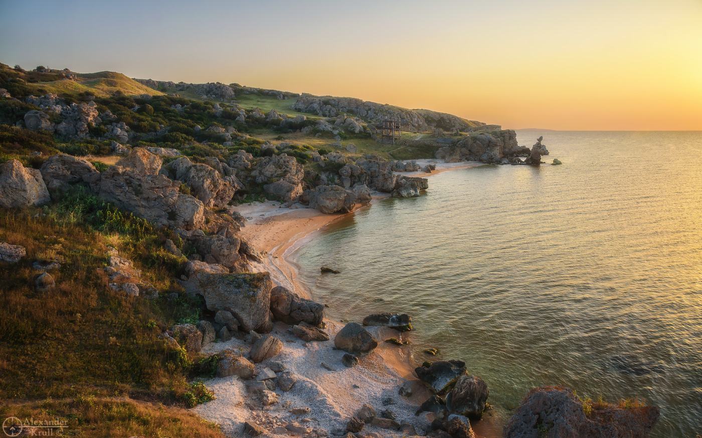 Вечер на Генеральских пляжах...